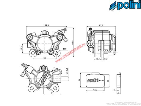 Etrier Frana Spate MBK Nitro 50 H2O 2T 97 98 Yamaha Aerox Naked