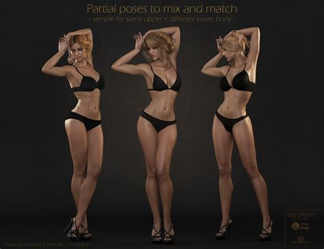 DM S All Woman Poses Daz 3D