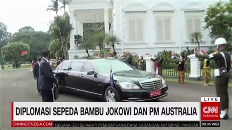 Cnn Indonesia Daily On Twitter Presiden Jokowi Bersepeda Bersama Pm