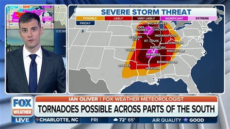 Widespread Severe Weather Outbreak May Impact Large Area Of Central Us