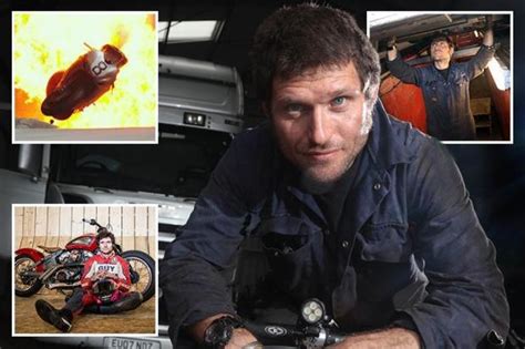 Daredevil Guy Martin Has Dodged Death In A Fireball Crash Broken Speed