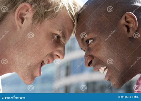 Head to Head stock image. Image of angry, contemporary - 25194419