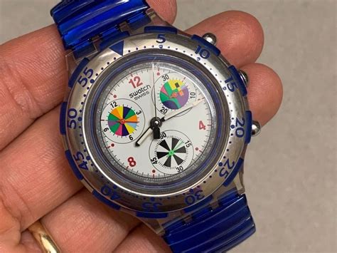 Swatch Chronograph Herrenuhr L Uft Kaufen Auf Ricardo