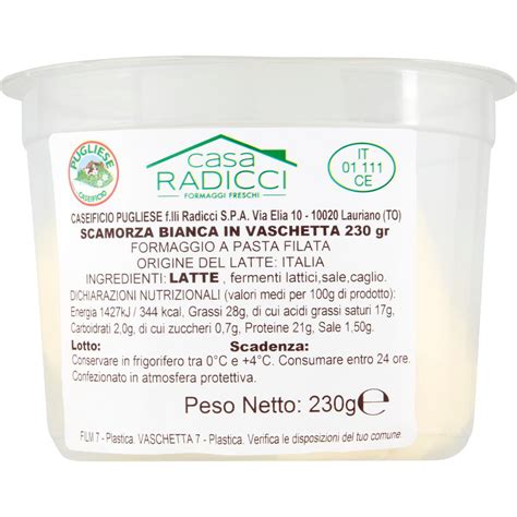 Scamorza Bianca CASEIFICIO PUGLIESE 230 G Coop Shop