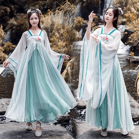 Disfraz De Hada Hanfu Para Mujer Traje Chino Antiguo Traje Tang