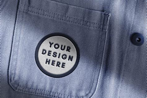 Embroidered Patch Mockup Mockup World