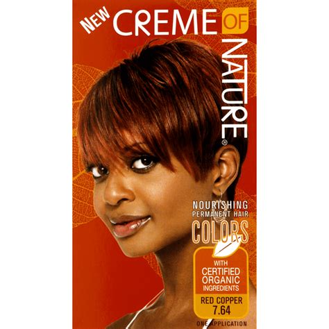 Creme Of Nature Permanent Hair Color Red Copper Each Delivery