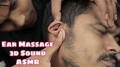 Asmr Ear Massage With 3d Sound Asmr Head Scratching And Forehead