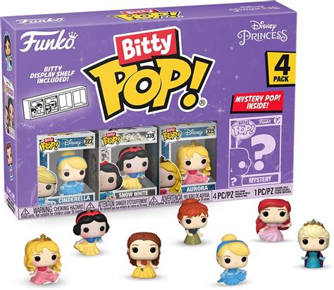 Funko Bitty Pop Disney Princess Mini Figures