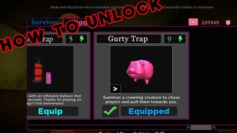 HOW TO UNLOCK GURT CRAWLING TRAP SKIN IN PIGGY YouTube