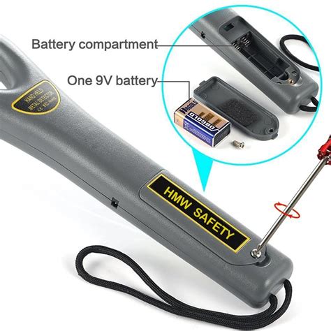 Factory Price Security Hand Held Metal Detector With Battery Charger