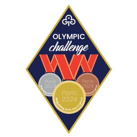 Olympic Challenge Badge Girlguiding North East England