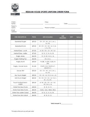 Reddam House Uniform - Fill Online, Printable, Fillable, Blank | pdfFiller