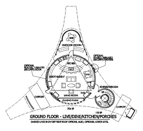 Grain Silo House Floor Plans