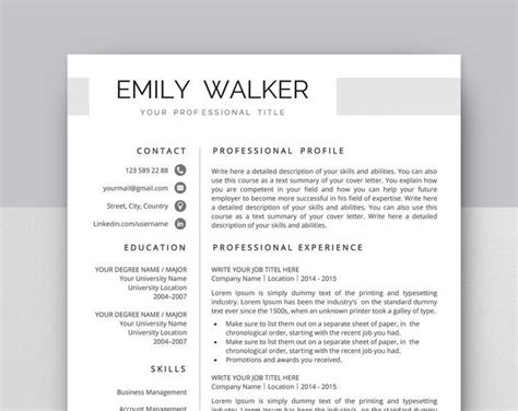 Marriage Resume Template Word Resume For Marriage Marriage Etsy Resume Template Word Bio