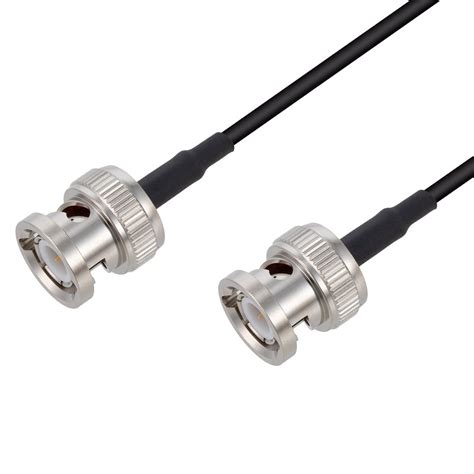 Low Loss BNC Male To BNC Male Cable LMR 100A UF Coax