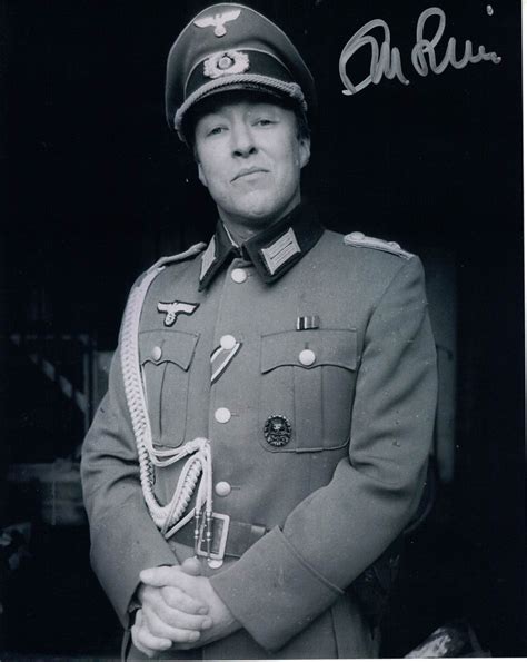 GUY SINER - Lt Gruber in Allo, Allo hand signed 10 x 8 photo – Autographica