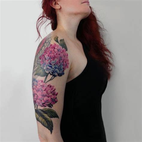 Hydrangea Tattoo The Ultimate Guide Hydrangea Tattoo Realistic