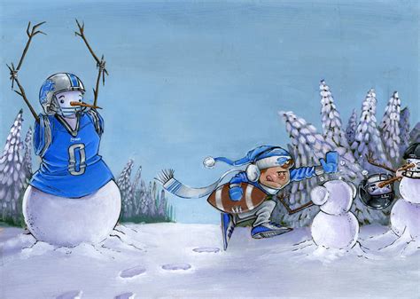 Detroit lions christmas card by remillardart on DeviantArt