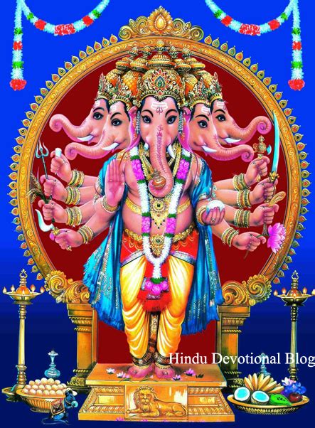 Panchmukhi Ganesha Five Head Ganesh Hindu Devotional Blog