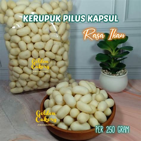 Jual Aneka Kerupuk PILUS Ikan Tenggiri 250 Gr Shopee Indonesia