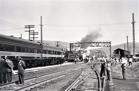 Reading Company Tamaqua Pennsylvania Class T1 4 8 4 2100 Steam