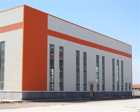 Colour Cladding High Quality Light Steel Warehouse Metal Canopy