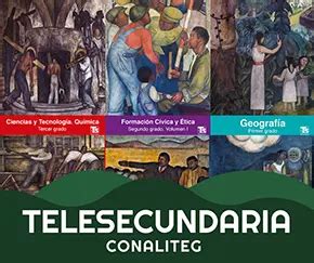 Libros CONALITEG Telesecundaria 2024 2025 Descargar En PDF