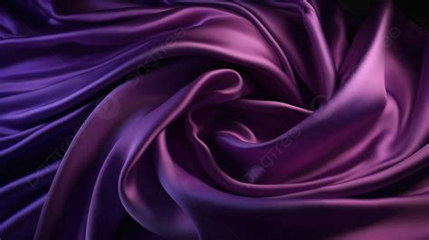 Deep Purple Satin Texture Background 3d Render Of Gradient Silk Fabric