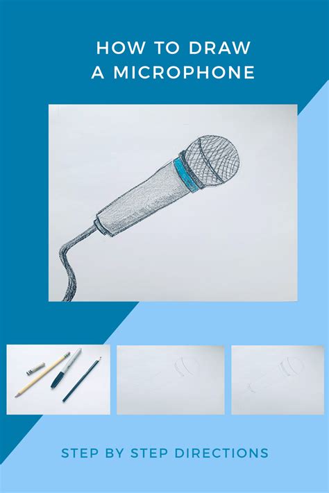 How To Draw A Microphone In 5 Easy Steps