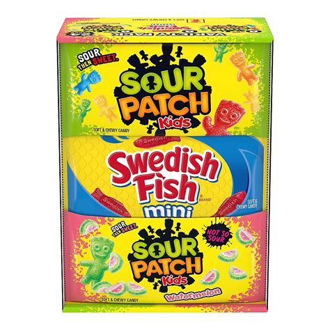 Sour Patch Kids And Swedish Fish Candy Variety Pack Fig App