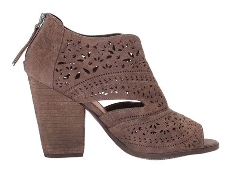 Not Rated Santana Laser Cut Bootie Cream Color NEW EBay