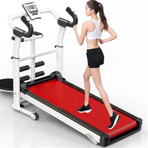 Amazon.com : Folding Treadmills Mechanical Treadmill Foldable Led ...