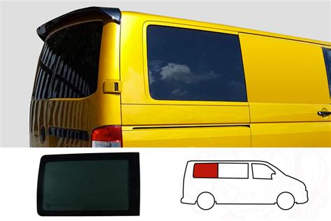 Vw T5 Tinted Off Side Rear 14 Swb Window