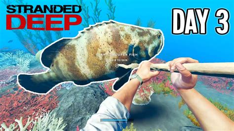 Day Giant Grouper Fish Stranded Deep Gameplay Part