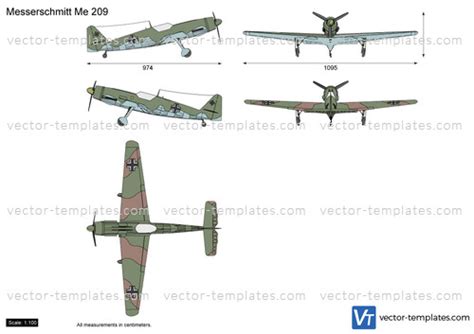 Templates Ww Airplanes Messerschmitt Messerschmitt Me