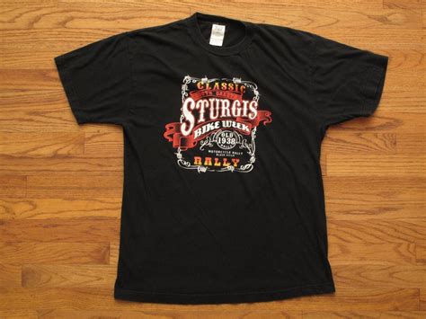 Vintage Sturgis Motorcycle Rally T Shirt Etsy