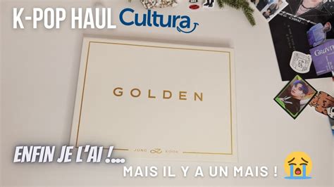 K Pop Haul Jungkook Golden Solid Ver Il Fallait Que A M Arrive