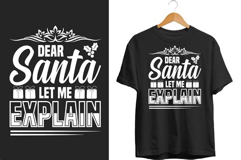 Christmas Typography T Shirt Design Graphic By Creative T Shirt Design