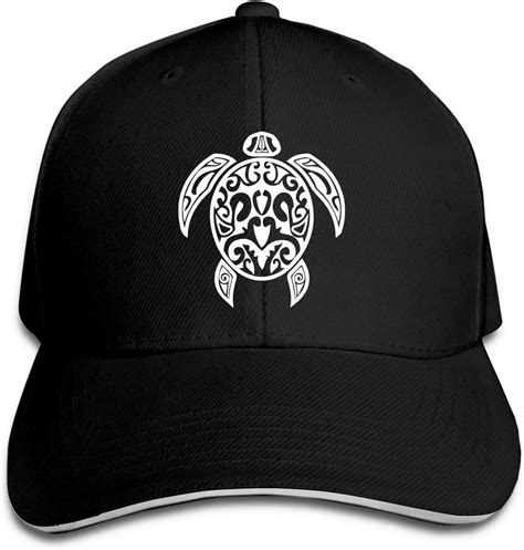 Unisex Hawaiian Sea Turtle Baseball Hat Classic Strapback Cap For Mens