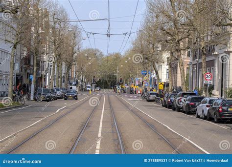 Plantage Middenlaan Street At Amsterdam The Netherlands 27 4 2023