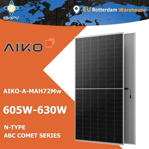 Aiko Solar Aiko A Mah Mw N Type Abc Comet Series Monocrystalline