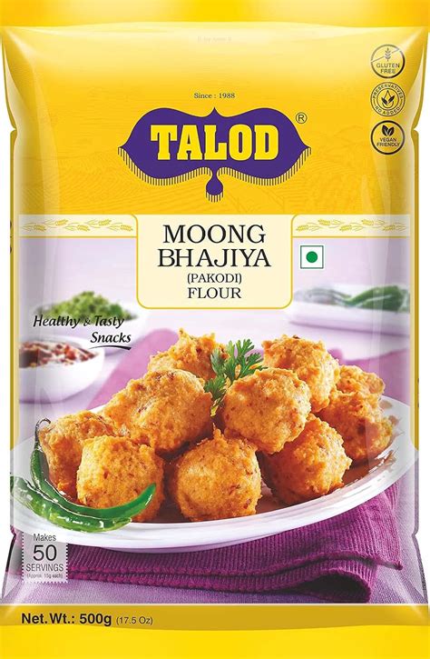 Talod Instant Moong Bhajiya Mix Flour Ready To Cook Moong Bhajiya