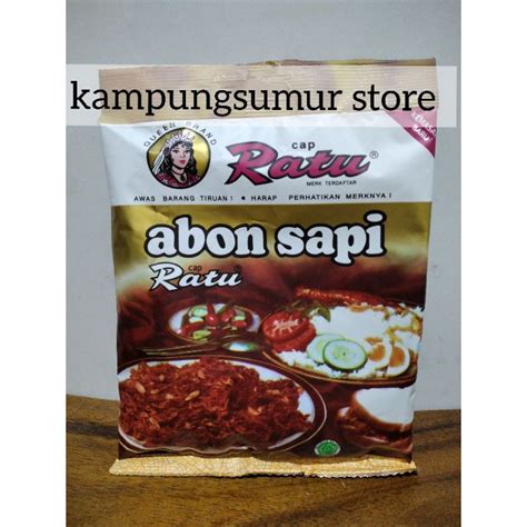 Jual Abon Sapi Cap Ratu Abon Ratu 90 Gr Produk Baru Di Etalase