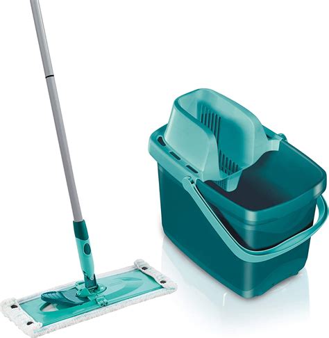 Leifheit 55356 Combi Flat Mop Bucket And Wringer Set NxDeals