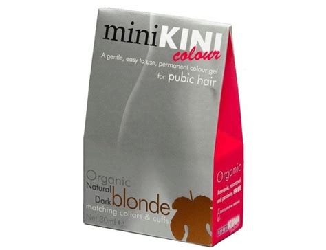 MiniKINI Colour Organic Colour For Pubic Hair Dark Blonde EBay