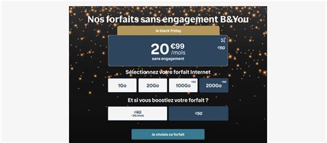 On trouve enfin des forfaits 5G en promo pour le Black Friday réseau