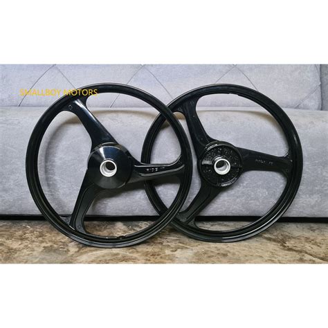 Honda Ex Hipower Sport Rim Black Kaki Batang High Power Lama