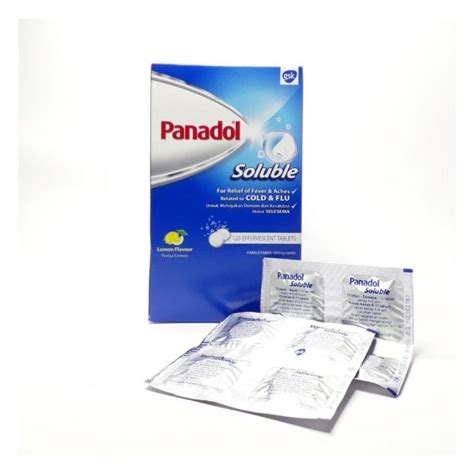 Panadol Soluble Mg Lemon Flavour Shopee Malaysia