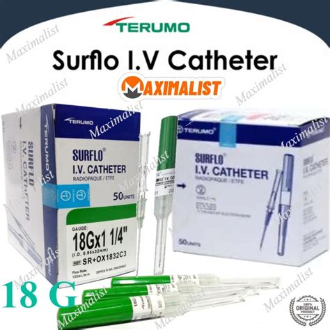 Jual Box Isi Pcs Iv Catheter Terumo Abocath Catheter Terumo